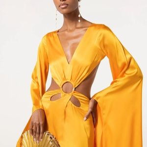 Cult Gaia Jasmin Marigold Dress